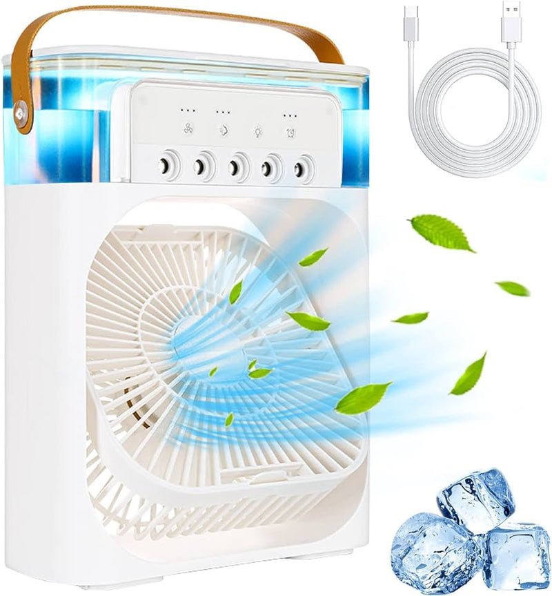 Ventilador Humidificador y Enfriador de Aire Portátil RefreshPro© [Con Envío gratis]