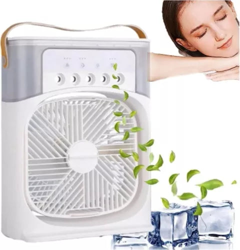 Ventilador Humidificador y Enfriador de Aire Portátil RefreshPro© [Con Envío gratis]