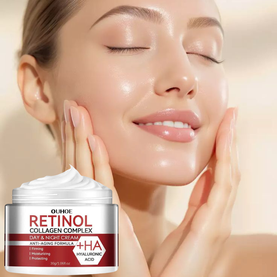 RETINOL™ Crema Con Ácido Hialurónico + Colágeno