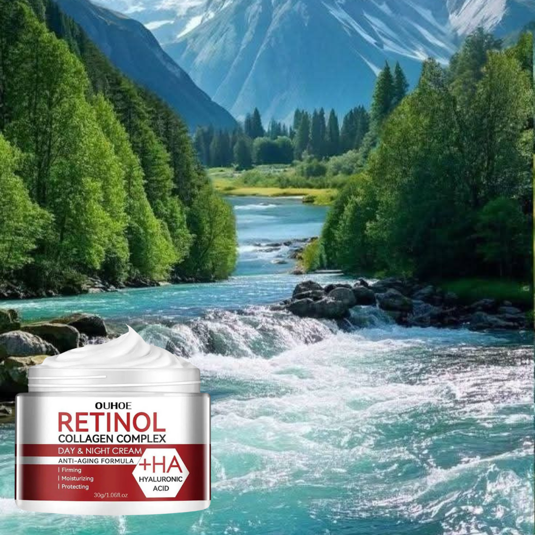 RETINOL™ Crema Con Ácido Hialurónico + Colágeno