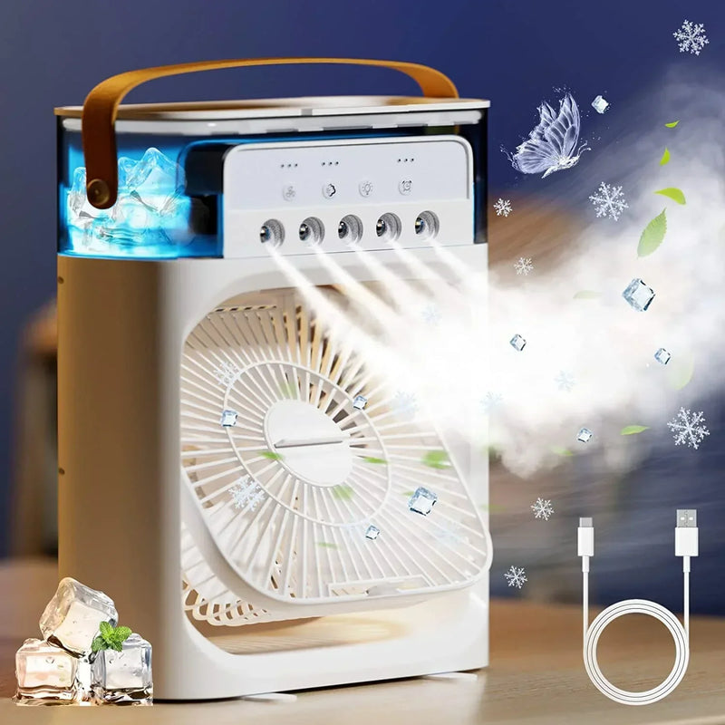 Ventilador Humidificador y Enfriador de Aire Portátil RefreshPro© [Con Envío gratis]